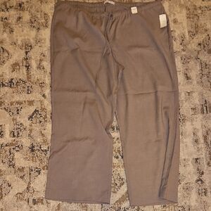 Abercrombie & Fitch Charcoal Wide Leg Pants